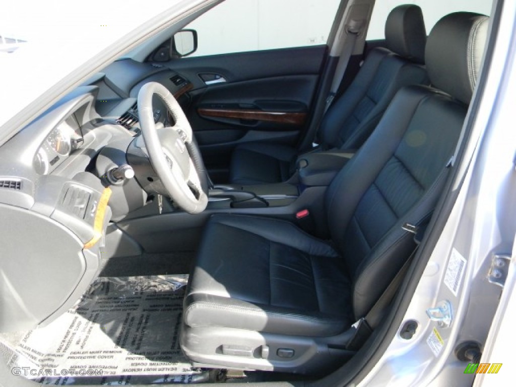 2011 Accord EX-L V6 Sedan - Alabaster Silver Metallic / Black photo #8