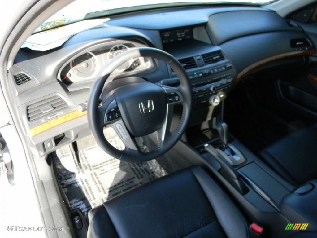 2011 Accord EX-L V6 Sedan - Alabaster Silver Metallic / Black photo #9