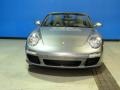 2009 Meteor Grey Metallic Porsche 911 Carrera Cabriolet  photo #2