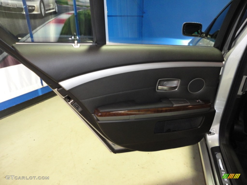 2008 7 Series 750i Sedan - Titanium Silver Metallic / Black photo #16
