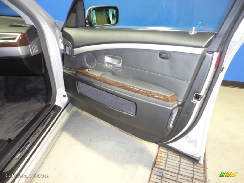 2008 7 Series 750i Sedan - Titanium Silver Metallic / Black photo #22
