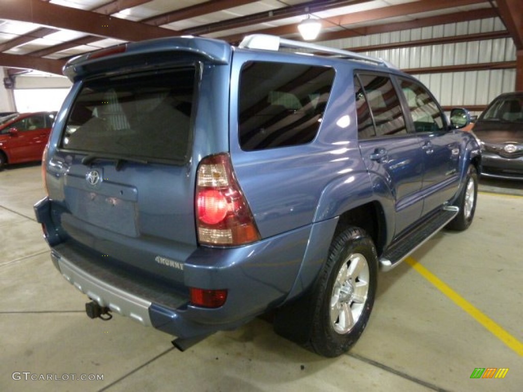 2004 4Runner Limited 4x4 - Pacific Blue Metallic / Taupe photo #4