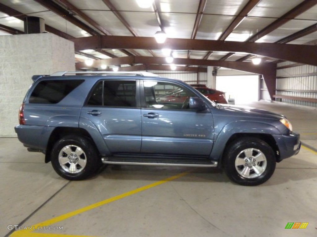 2004 4Runner Limited 4x4 - Pacific Blue Metallic / Taupe photo #5