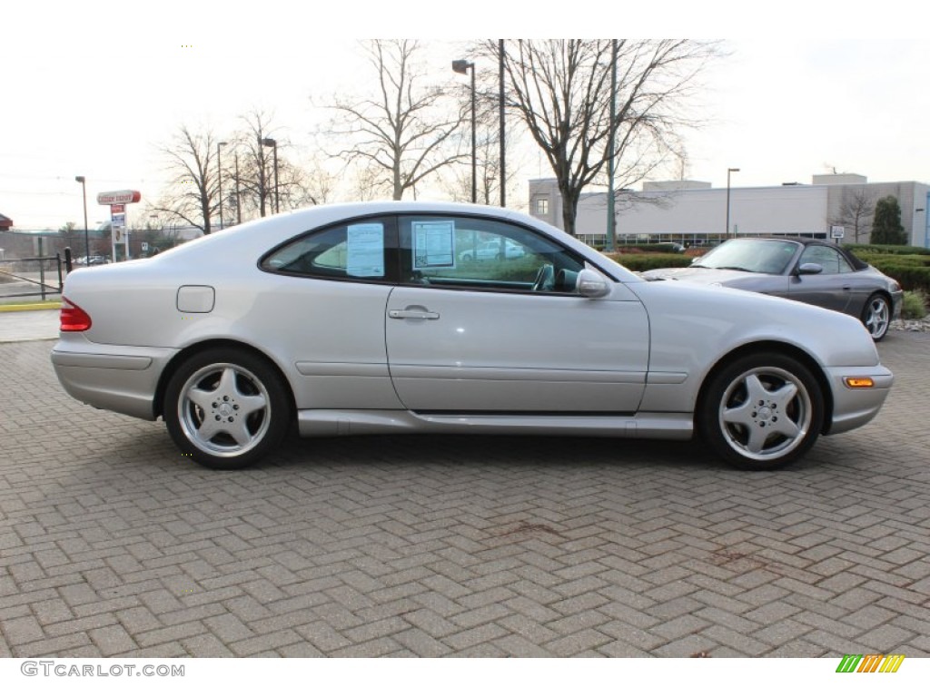 Brilliant Silver Metallic 2000 Mercedes-Benz CLK 430 Coupe Exterior Photo #57823907