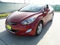 2012 Red Allure Hyundai Elantra GLS  photo #7