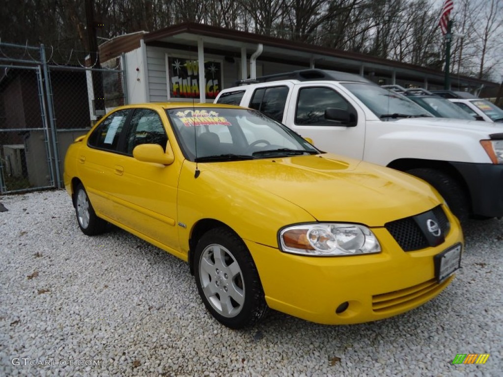 Sunburst Yellow 2006 Nissan Sentra 1.8 S Special Edition Exterior Photo #57824791