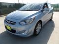 2012 Clearwater Blue Hyundai Accent SE 5 Door  photo #7