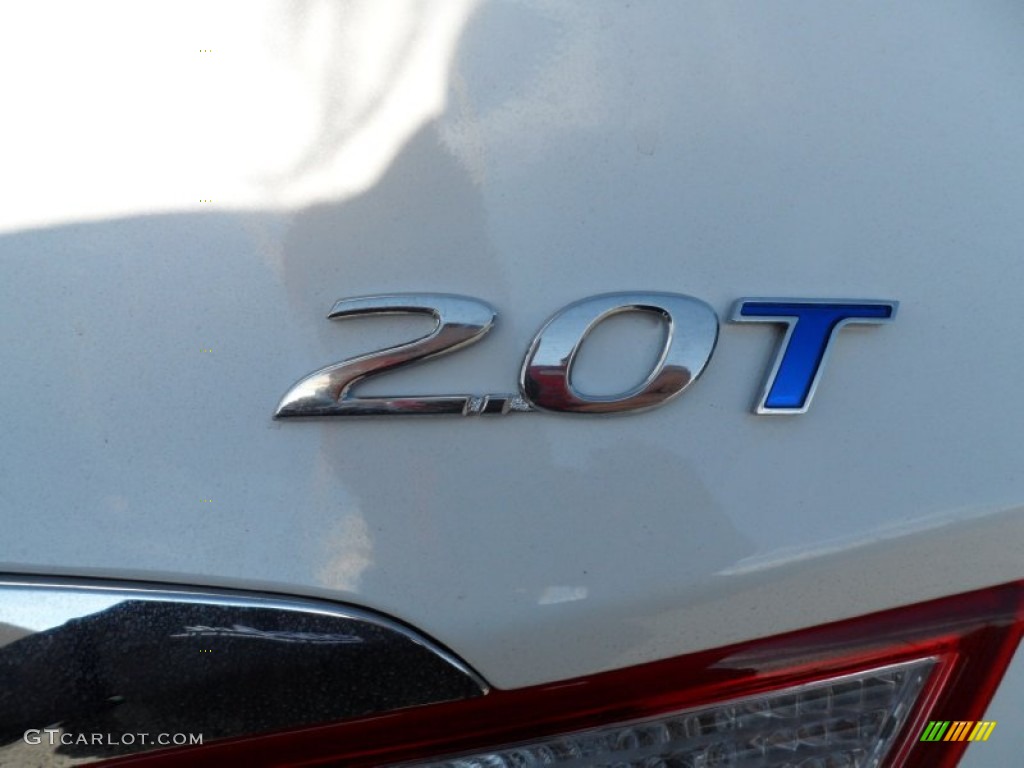 2012 Sonata SE 2.0T - Shimmering White / Black photo #16