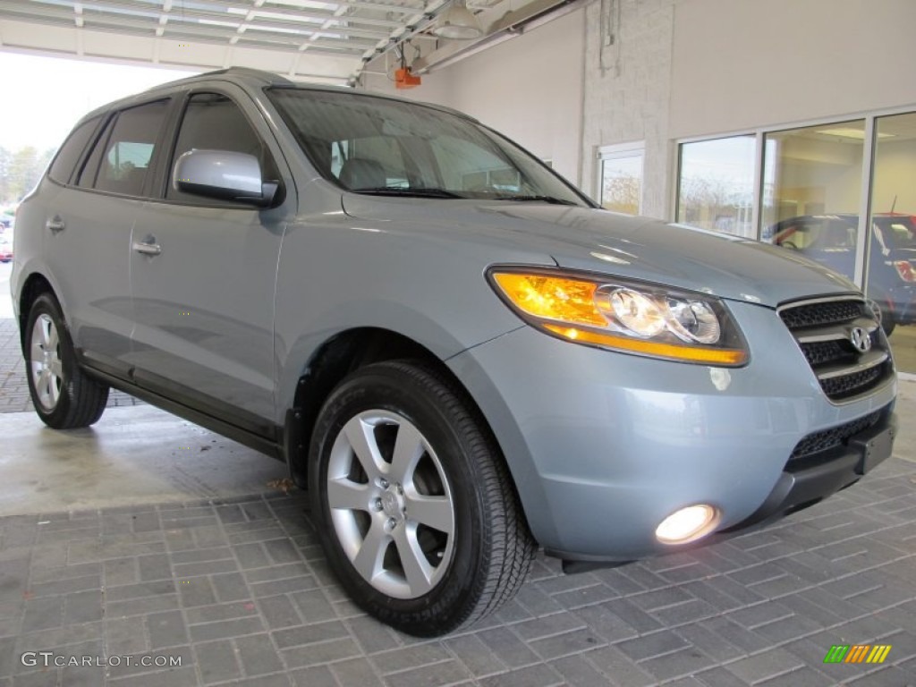 Platinum Sage 2007 Hyundai Santa Fe Limited Exterior Photo #57825905