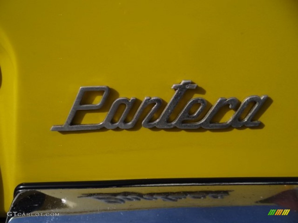 1972 De Tomaso Pantera Standard Pantera Model Marks and Logos Photos