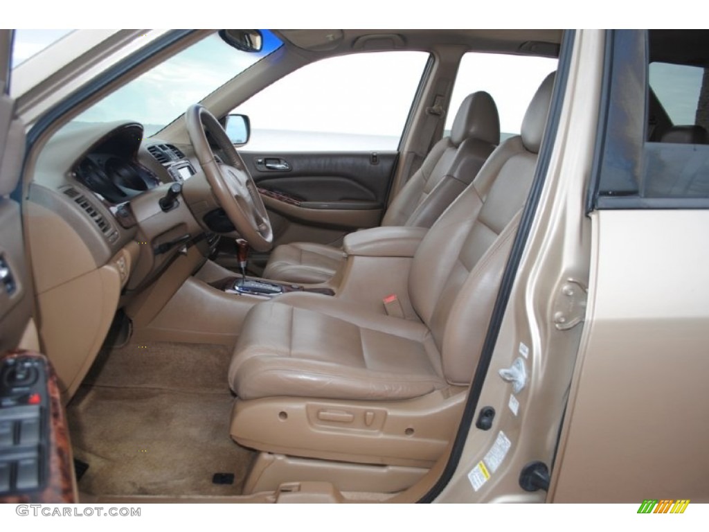 Saddle Interior 2001 Acura MDX Standard MDX Model Photo #57826589