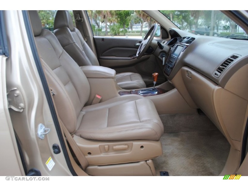 Saddle Interior 2001 Acura MDX Standard MDX Model Photo #57826598