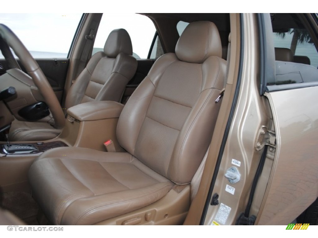 Saddle Interior 2001 Acura MDX Standard MDX Model Photo #57826605