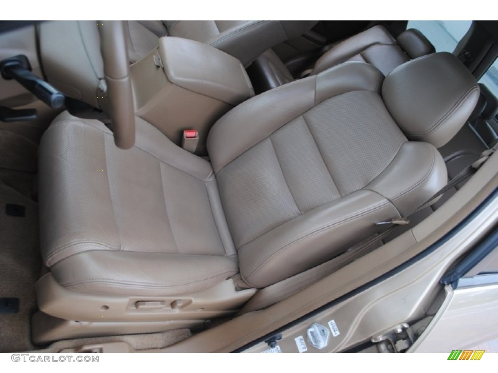 Saddle Interior 2001 Acura MDX Standard MDX Model Photo #57826622