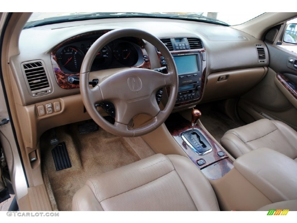Saddle Interior 2001 Acura MDX Standard MDX Model Photo #57826677