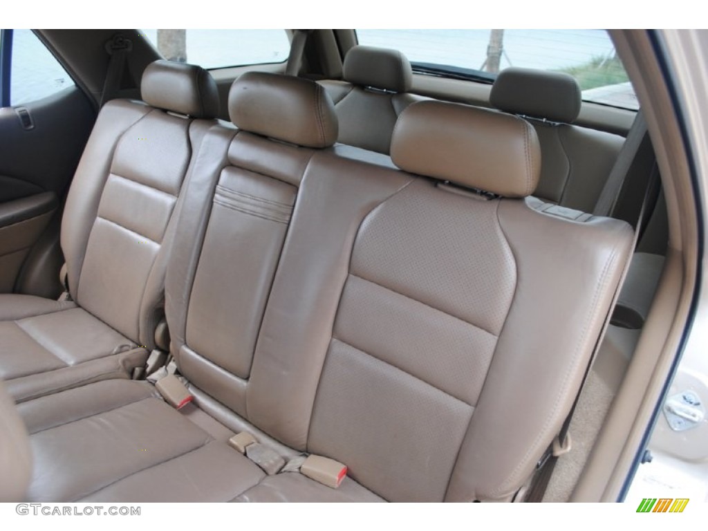 Saddle Interior 2001 Acura MDX Standard MDX Model Photo #57826748