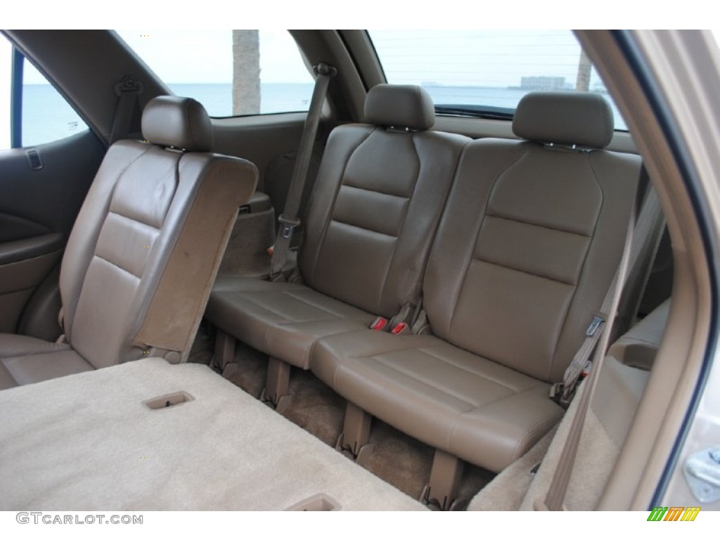 Saddle Interior 2001 Acura MDX Standard MDX Model Photo #57826766