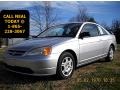 Satin Silver Metallic 2002 Honda Civic LX Coupe