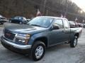 2007 Stealth Gray Metallic GMC Canyon SLE Extended Cab 4x4  photo #3