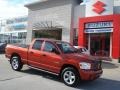 2008 Sunburst Orange Pearl Dodge Ram 1500 Sport Quad Cab 4x4  photo #1