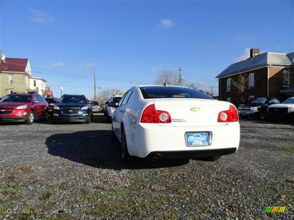 2012 Malibu LT - Summit White / Ebony photo #3