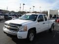 2008 Summit White Chevrolet Silverado 1500 LT Extended Cab 4x4  photo #3