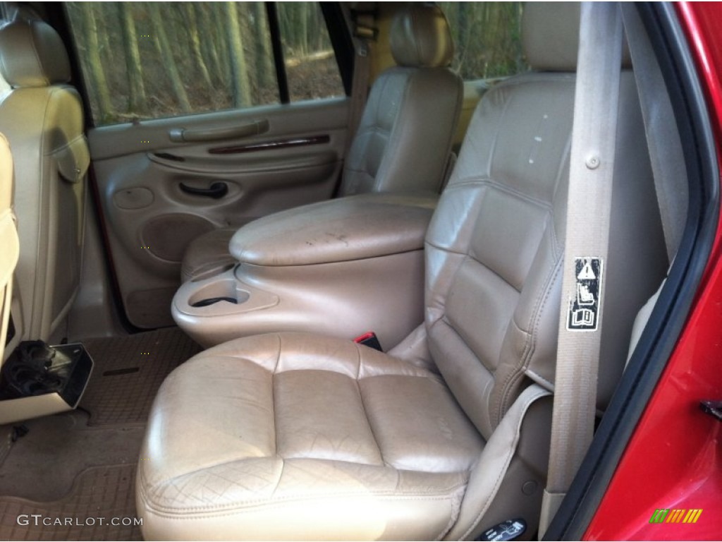 2000 Navigator 4x4 - Laser Red Tinted Metallic / Medium Parchment photo #24