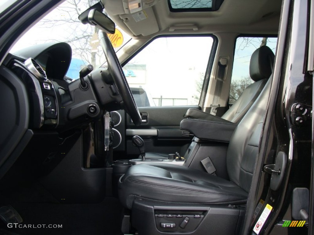 Ebony Interior 2009 Land Rover LR3 HSE Photo #57829460