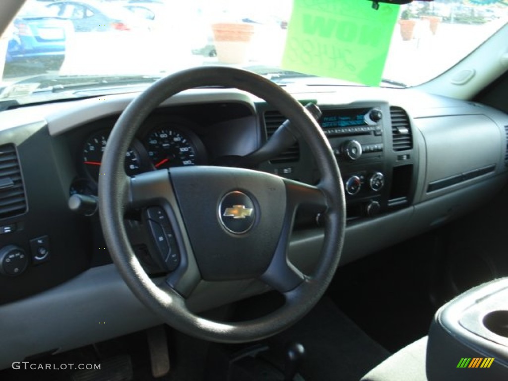 2008 Silverado 1500 LS Crew Cab 4x4 - Blue Granite Metallic / Light Titanium/Ebony Accents photo #10