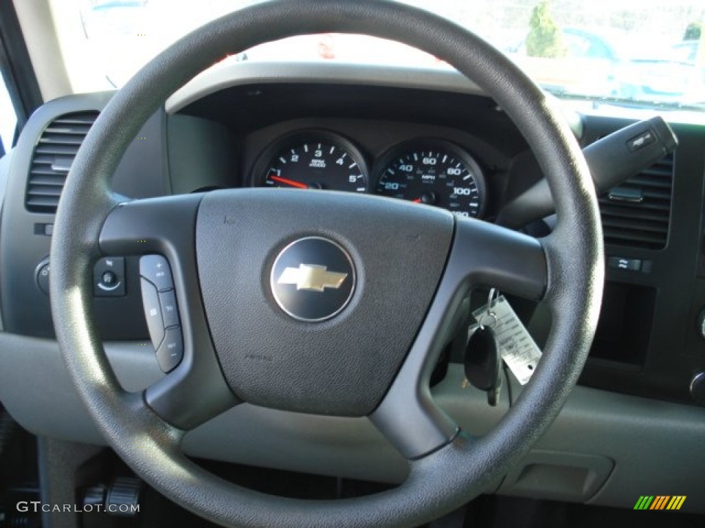 2008 Silverado 1500 LS Crew Cab 4x4 - Blue Granite Metallic / Light Titanium/Ebony Accents photo #18