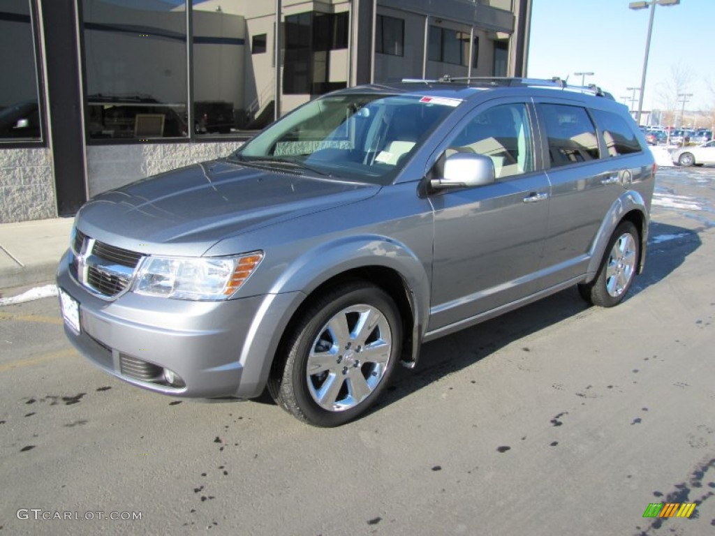 2009 Journey R/T AWD - Silver Steel Metallic / Dark Slate Gray/Light Graystone photo #3