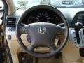 2008 Honda Odyssey Ivory Interior Steering Wheel Photo