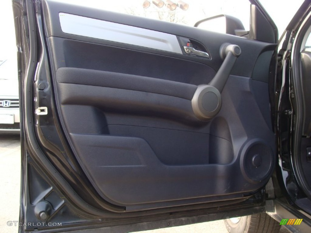 2011 CR-V LX 4WD - Crystal Black Pearl / Black photo #19