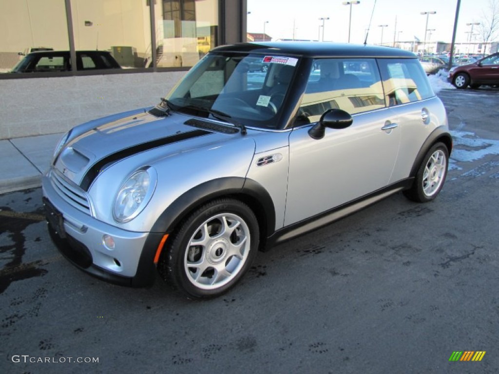 Pure Silver Metallic 2002 Mini Cooper S Hardtop Exterior Photo #57831042