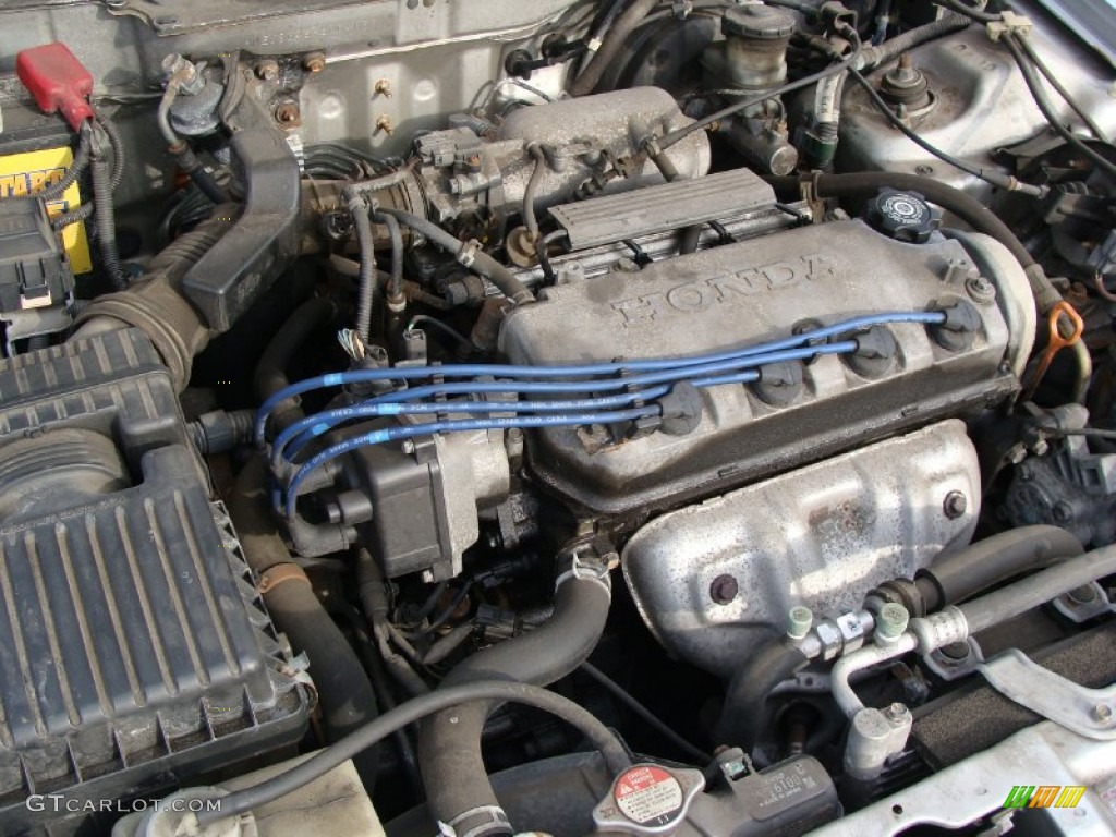 1997 Honda Civic EX Sedan Engine Photos