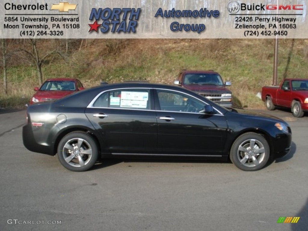 2012 Malibu LT - Black Granite Metallic / Ebony photo #1