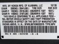 NH741M: Sterling Gray Metallic 2009 Honda Odyssey EX-L Color Code