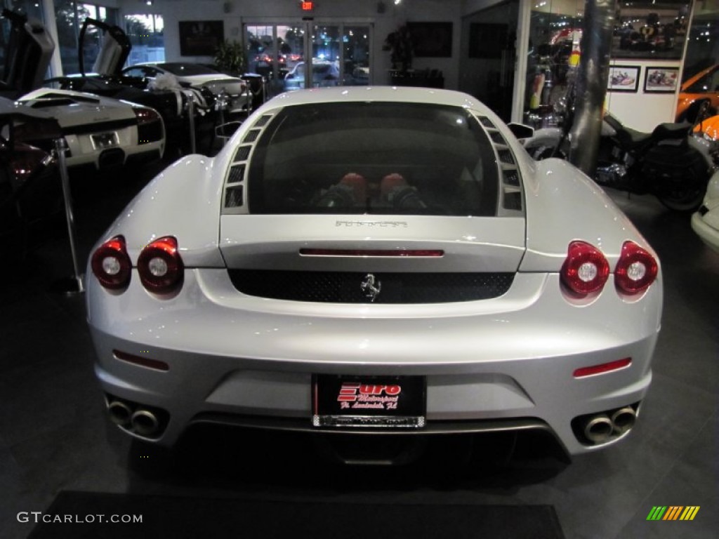 2006 F430 Coupe F1 - Argento Nurburgring (Silver Metallic) / Nero (Black) photo #5