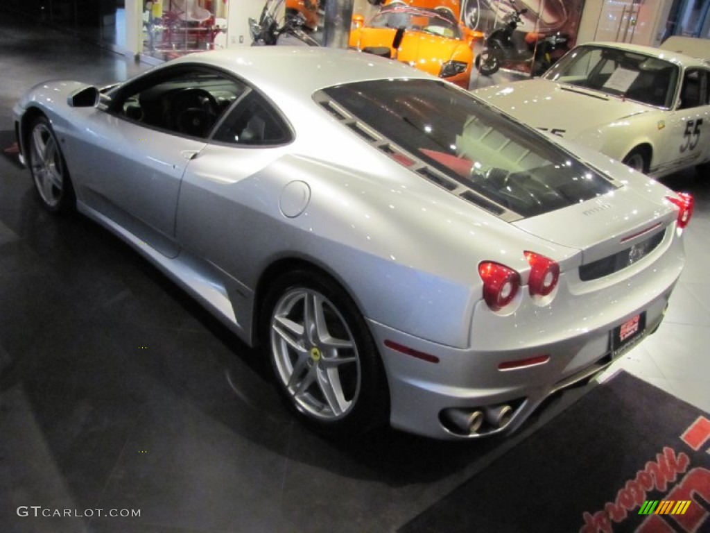 2006 F430 Coupe F1 - Argento Nurburgring (Silver Metallic) / Nero (Black) photo #18