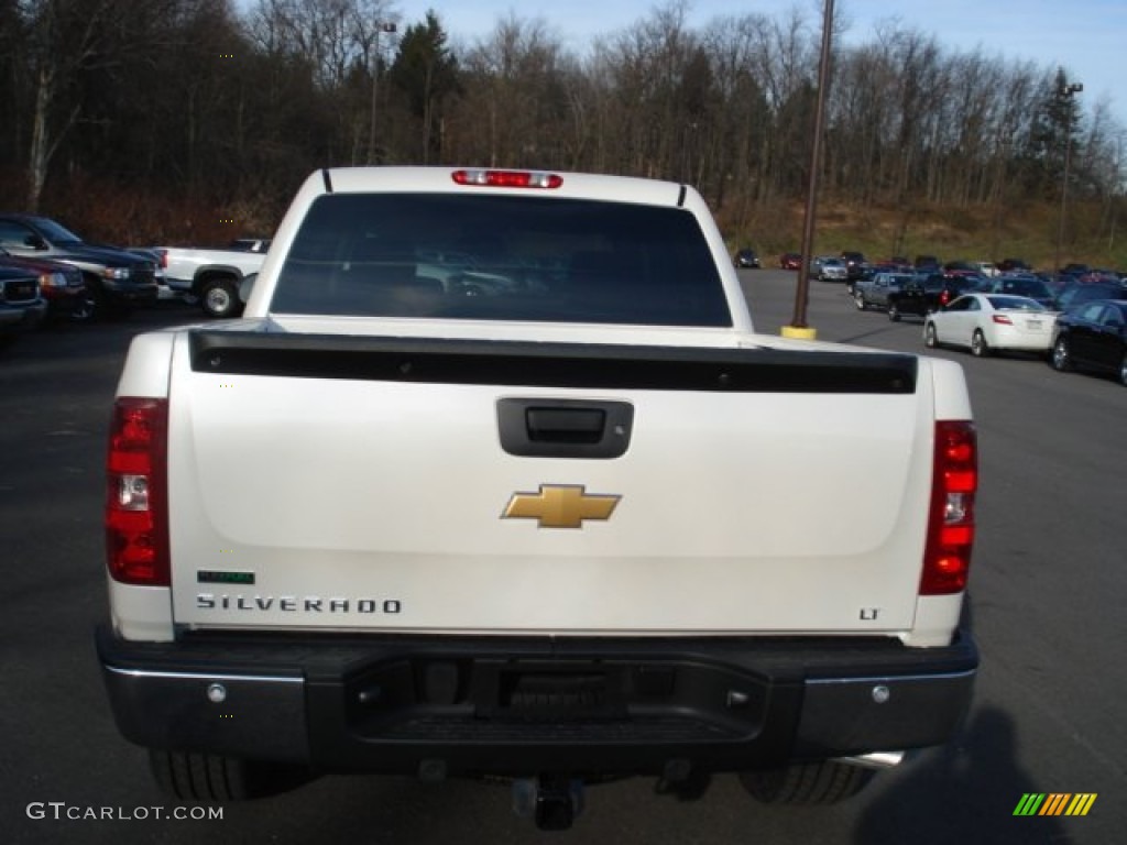 2012 Silverado 1500 LT Crew Cab 4x4 - White Diamond Tricoat / Ebony photo #7