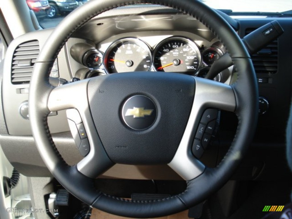 2012 Silverado 1500 LT Crew Cab 4x4 - White Diamond Tricoat / Ebony photo #18