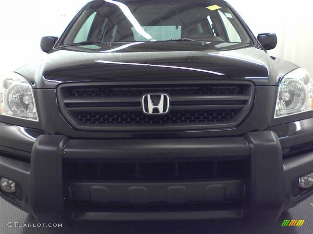 2004 Pilot EX-L 4WD - Nighthawk Black Pearl / Gray photo #2