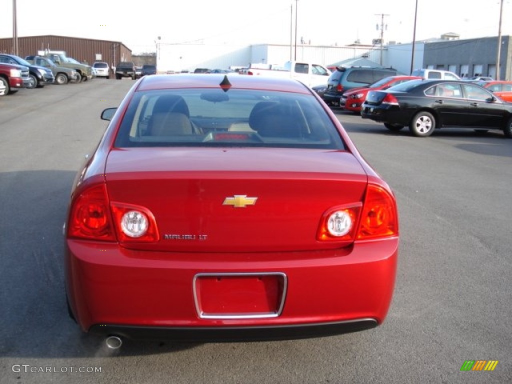 2012 Malibu LT - Crystal Red Tintcoat / Cocoa/Cashmere photo #7