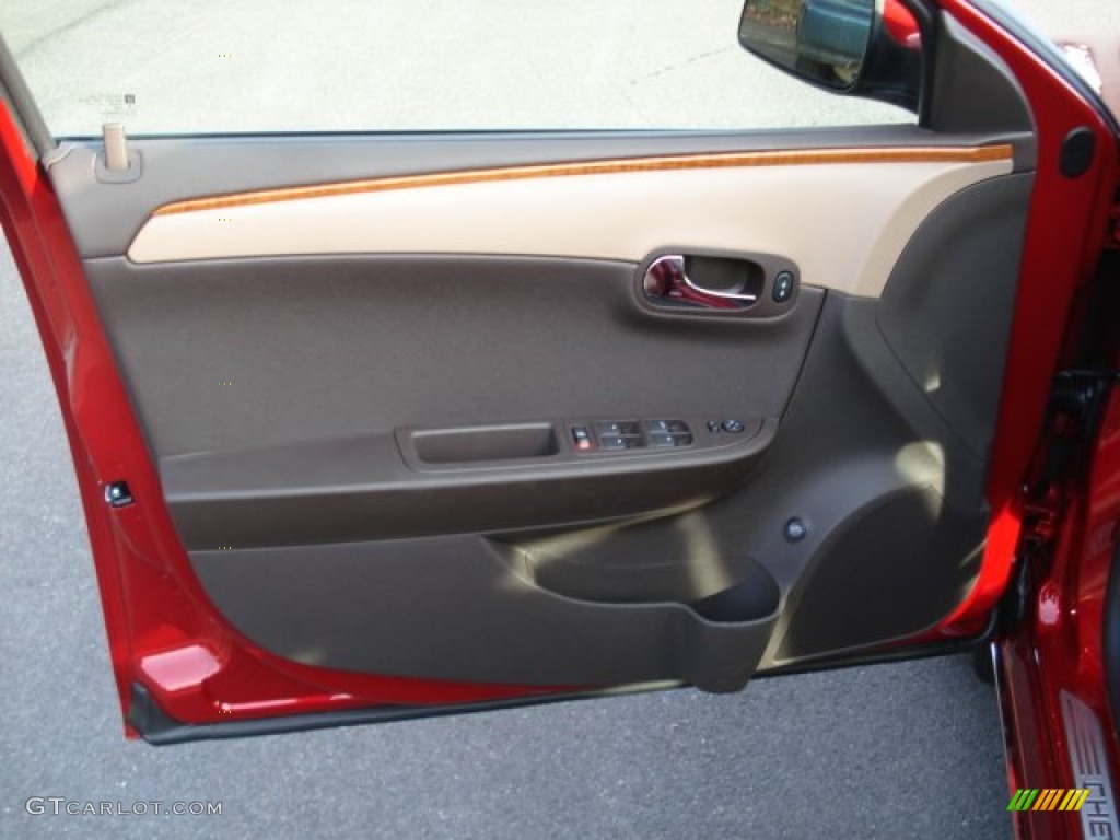 2012 Malibu LT - Crystal Red Tintcoat / Cocoa/Cashmere photo #12