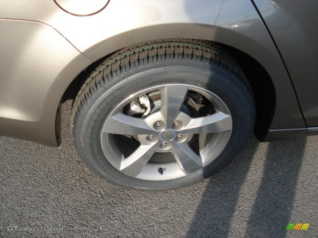 2012 Malibu LT - Mocha Steel Metallic / Cocoa/Cashmere photo #9