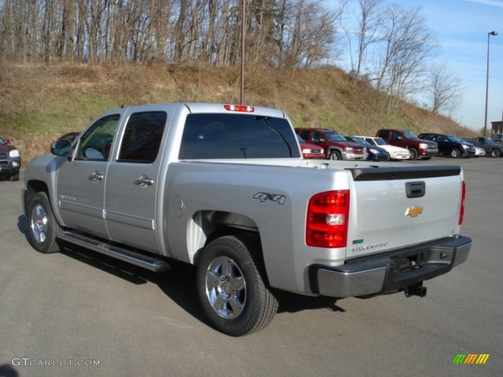 2012 Silverado 1500 LT Crew Cab 4x4 - Silver Ice Metallic / Ebony photo #6