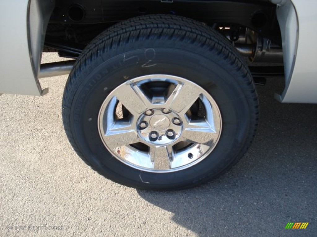 2012 Silverado 1500 LT Crew Cab 4x4 - Silver Ice Metallic / Ebony photo #9