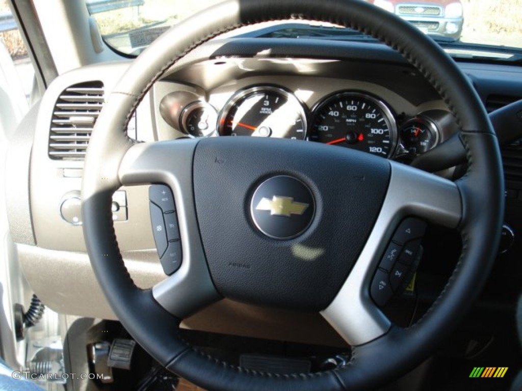 2012 Silverado 1500 LT Crew Cab 4x4 - Silver Ice Metallic / Ebony photo #18