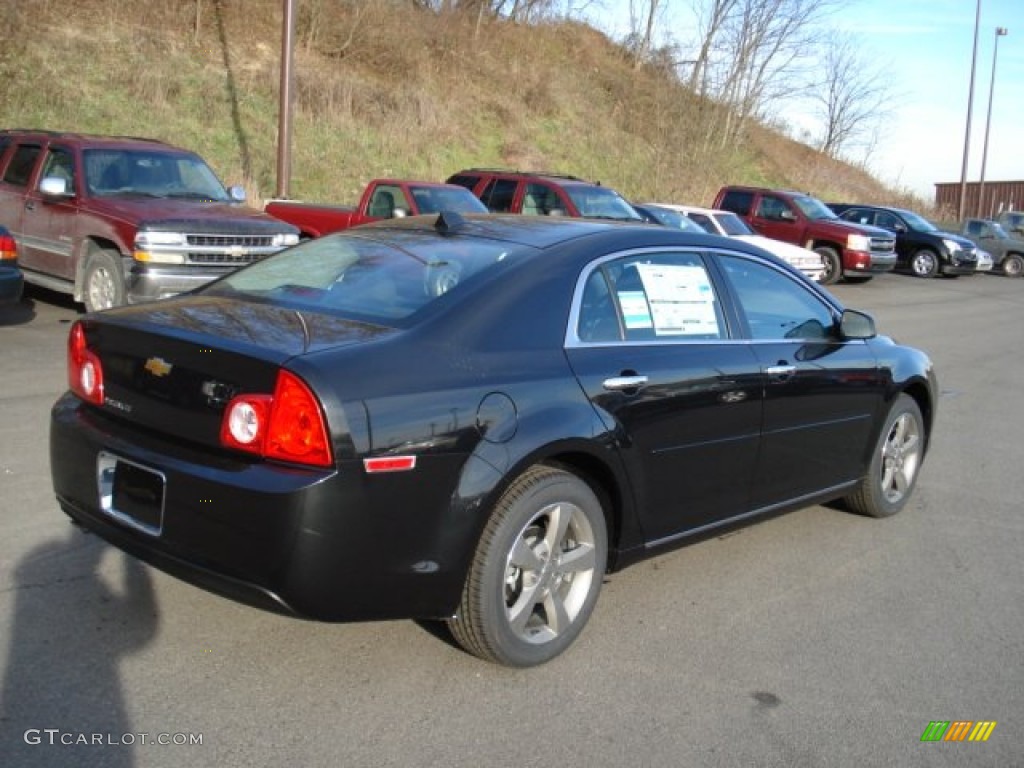 2012 Malibu LT - Black Granite Metallic / Ebony photo #8