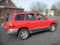 Canyon Red - Santa Fe GLS 4WD Photo No. 8